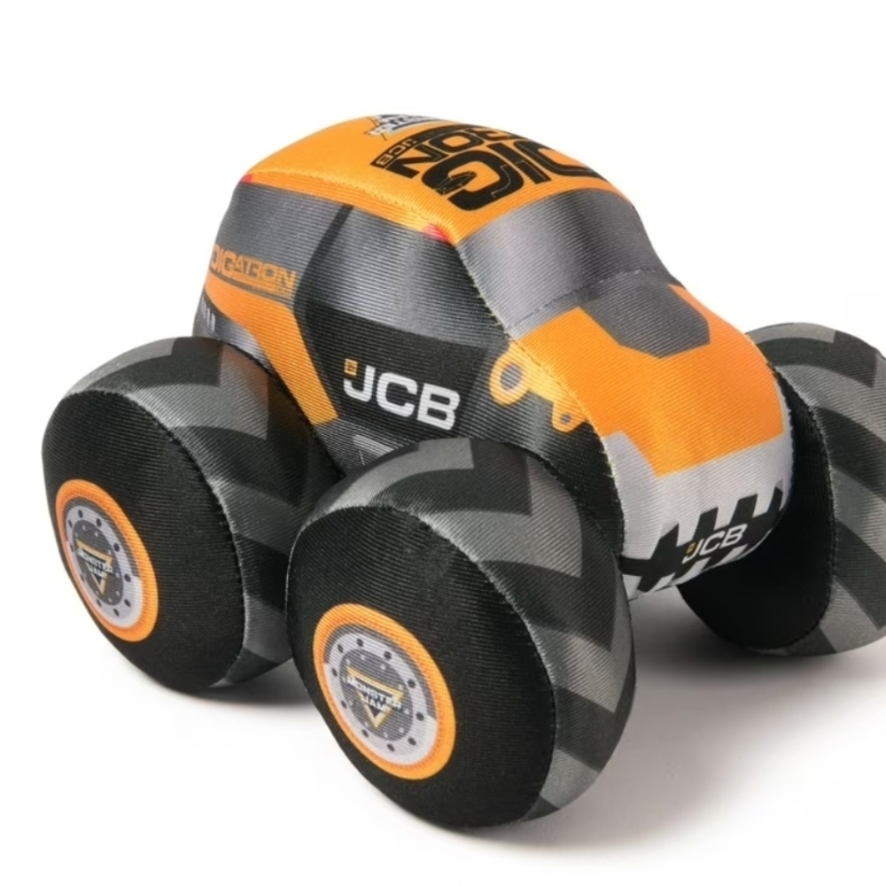Monster Jam Official Digatron Truck with Sound, Plush Toy, Monster Truck for Boy